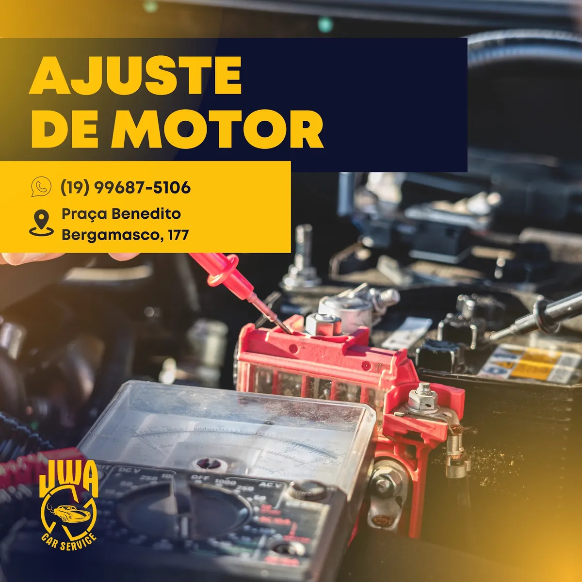 Diagnóstico Elétrico e Baterias - Oficina mecânica em Jaguariúna